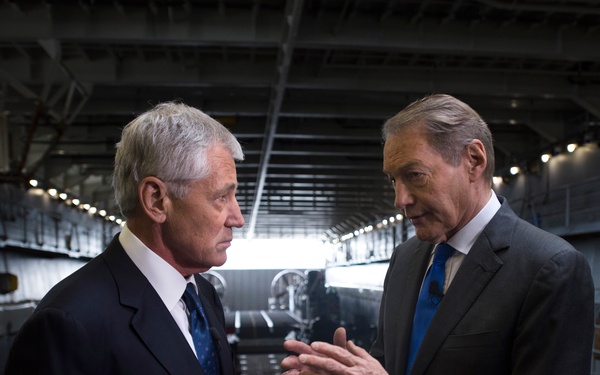 Secretary Talks With PBS' Charlie Rose