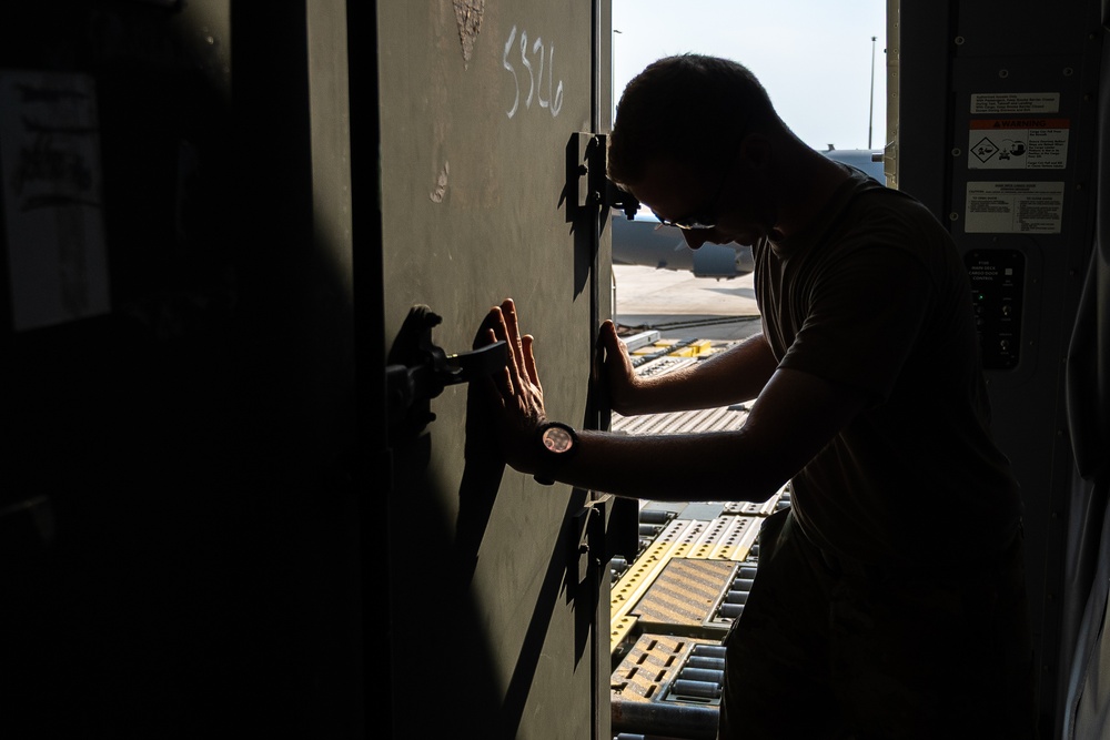 U.S. Air Force, Royal Australian Air Force airmen load KC-46 during Talisman Sabre 2025