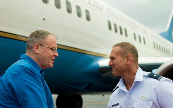 Work Arrives in Hawaii During Asia-Pacific Trip