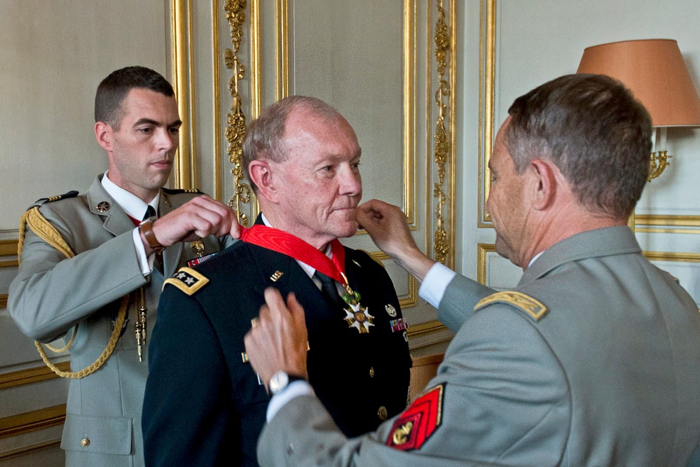Dempsey Receives French Legion of Honor Medal in Paris