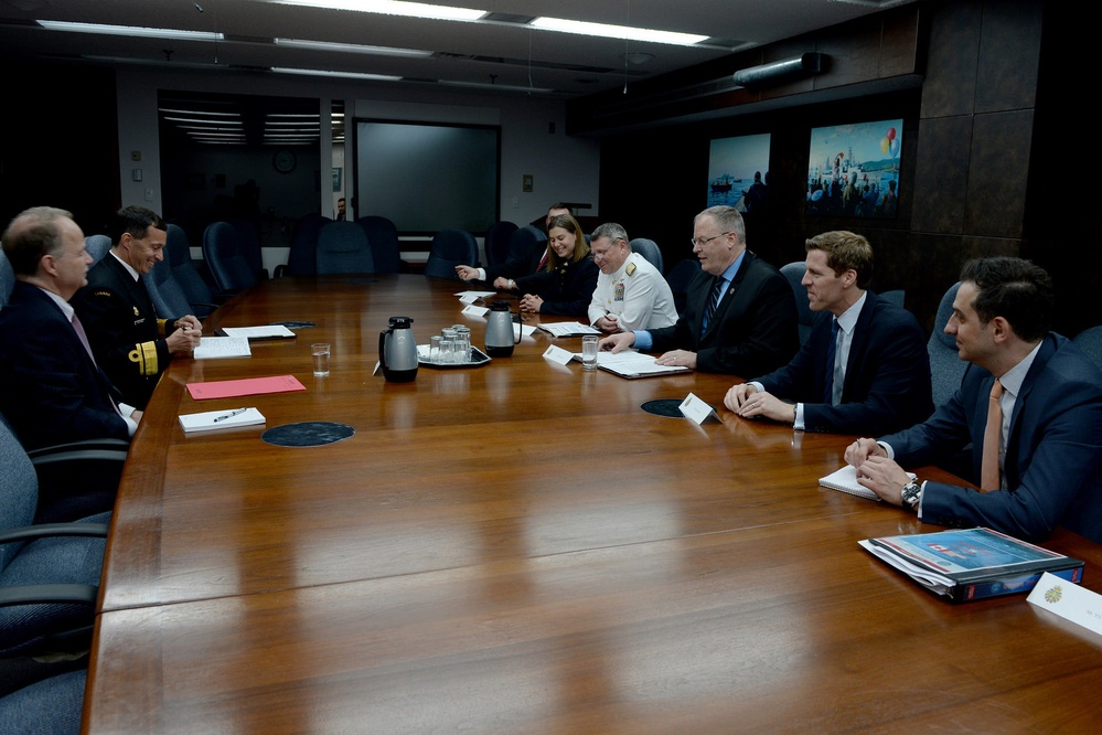 Work Meets With Canadian Leader
