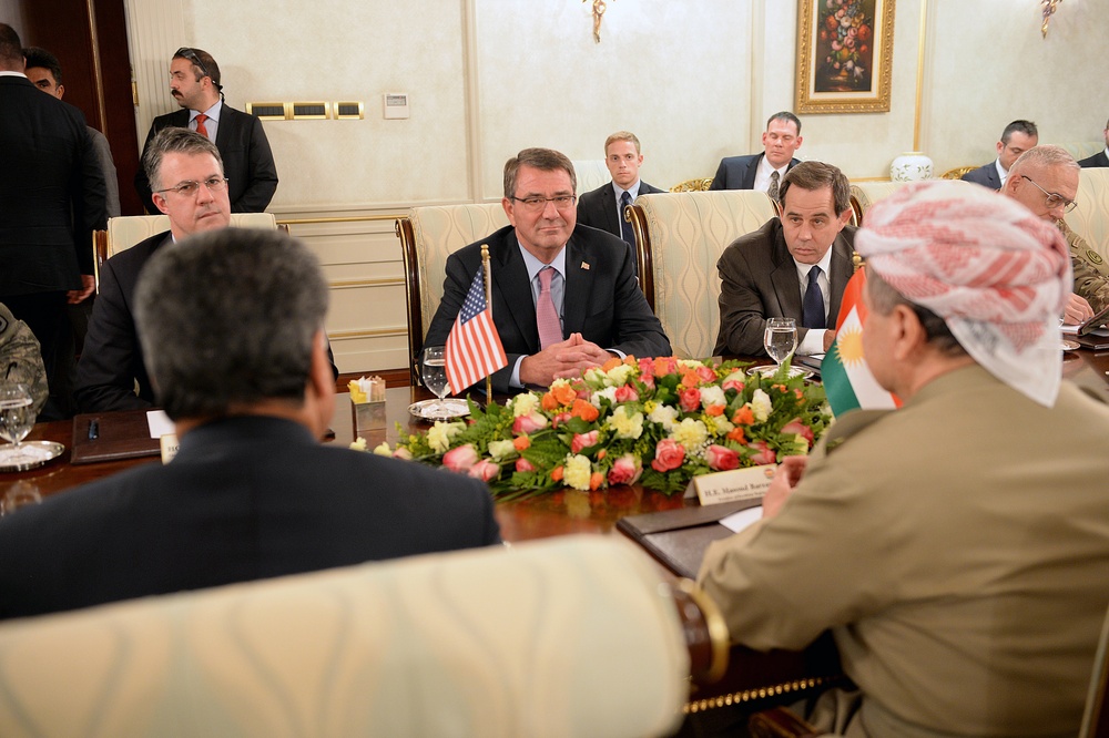Secretary Meets With President of Iraq's Kurdistan Region