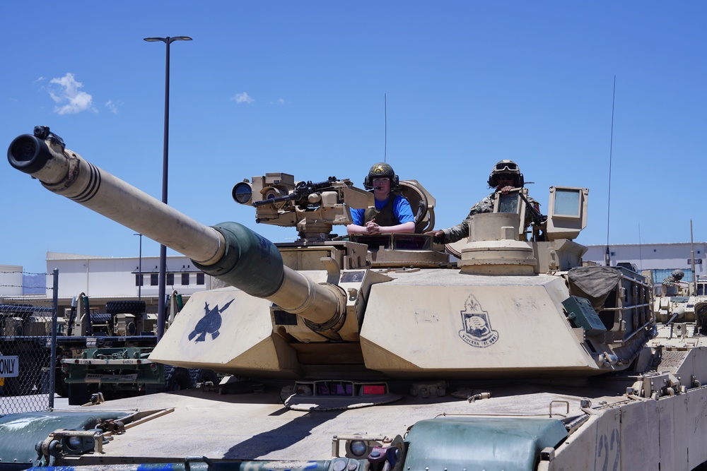 Make-A-Wish Kid Lives Tanker Dream