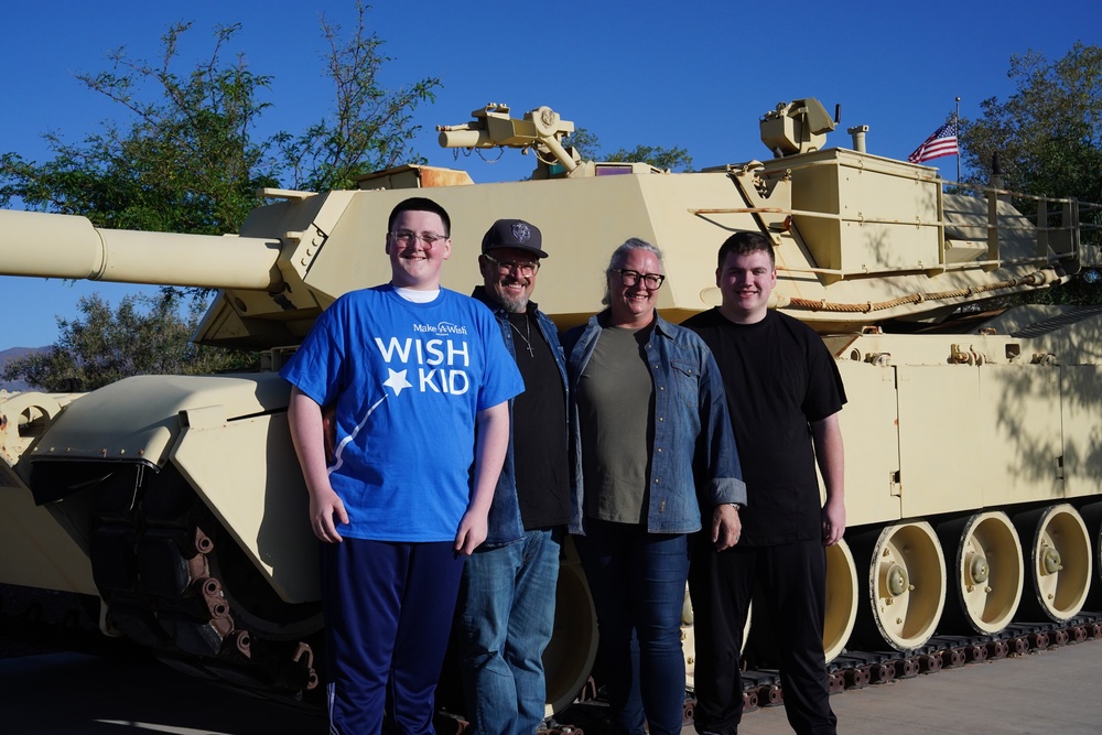 Make-A-Wish Kid Lives Tanker Dream