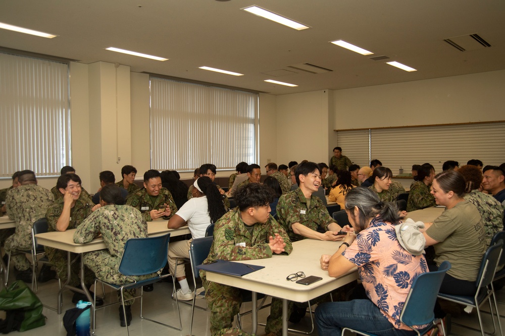 July JMSDF Basic Enlisted English Class