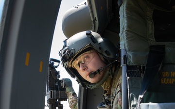 Wisconsin National Guard’s 1st Battalion, 147th Aviation Regiment crews conduct aerial gunnery qualification
