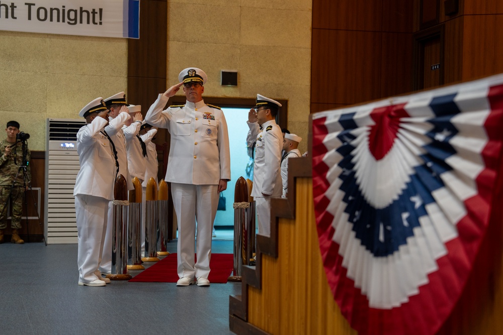 US Naval Forces Korea Changes Command