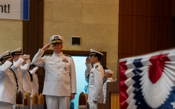 US Naval Forces Korea Changes Command