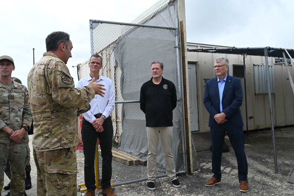 SecAF tours 734th AMS facilities