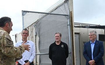 SecAF tours 734th AMS facilities