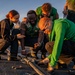 Sailors Conduct Maintenance Aboard George Washington