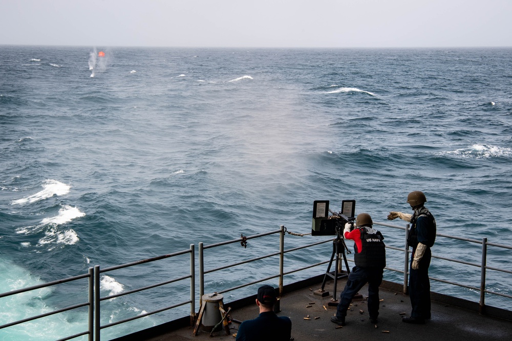 Nimitz Conducts a Live-Fire Exercise