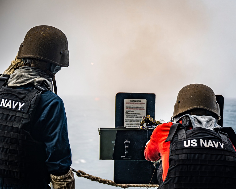 Nimitz Conducts a Live-Fire Exercise