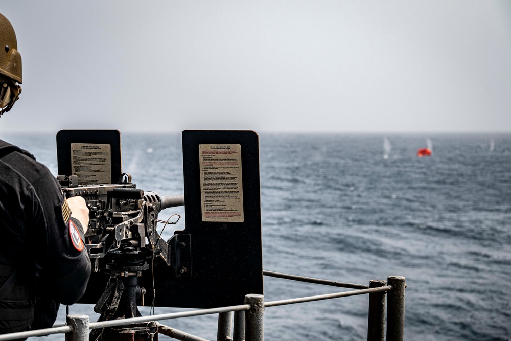 Nimitz Conducts a Live-Fire Exercise