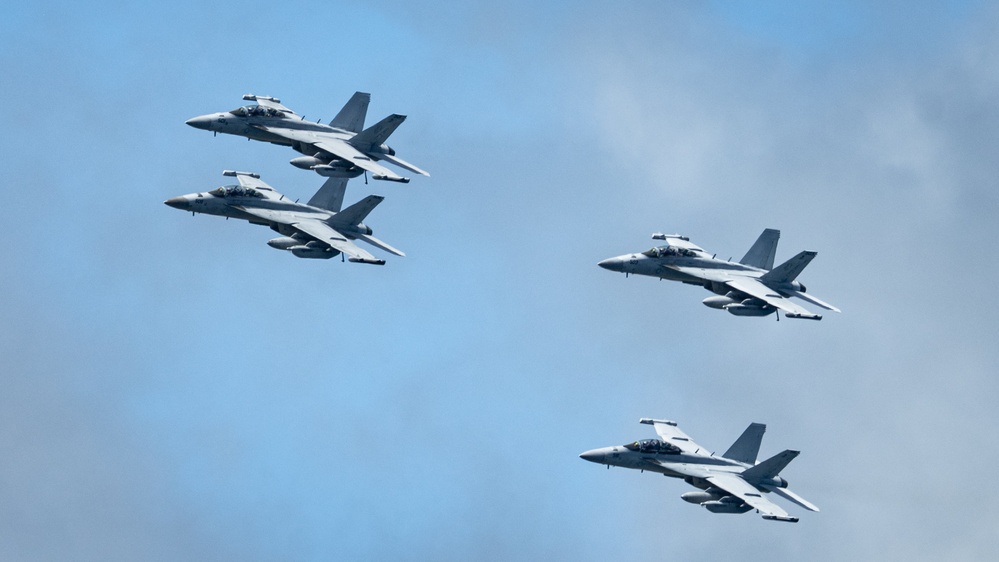 U.S. Air Force, allies conduct flybys during Guam’s 81st Liberation Day Parade