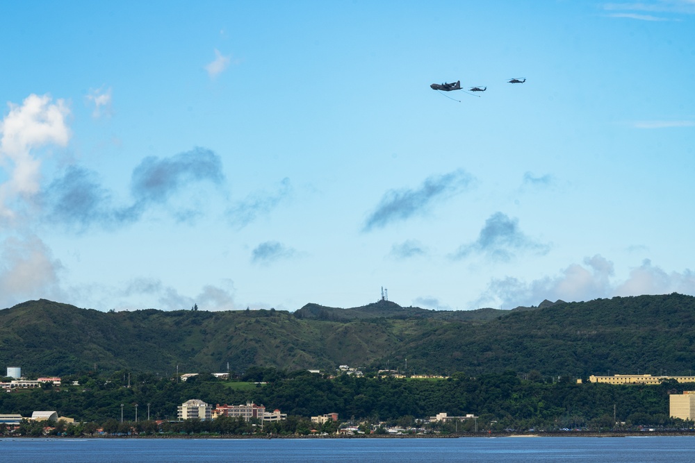 U.S. Air Force, allies conduct flybys during Guam’s 81st Liberation Day Parade
