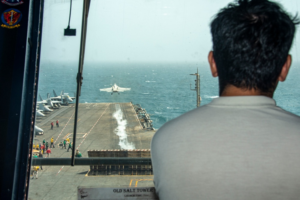 Nimitz Conducts Flight Operations