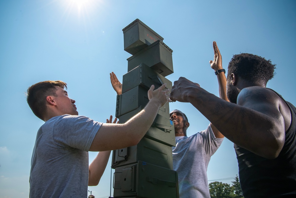 Team Yokota hosts monthly Samurai Challenge