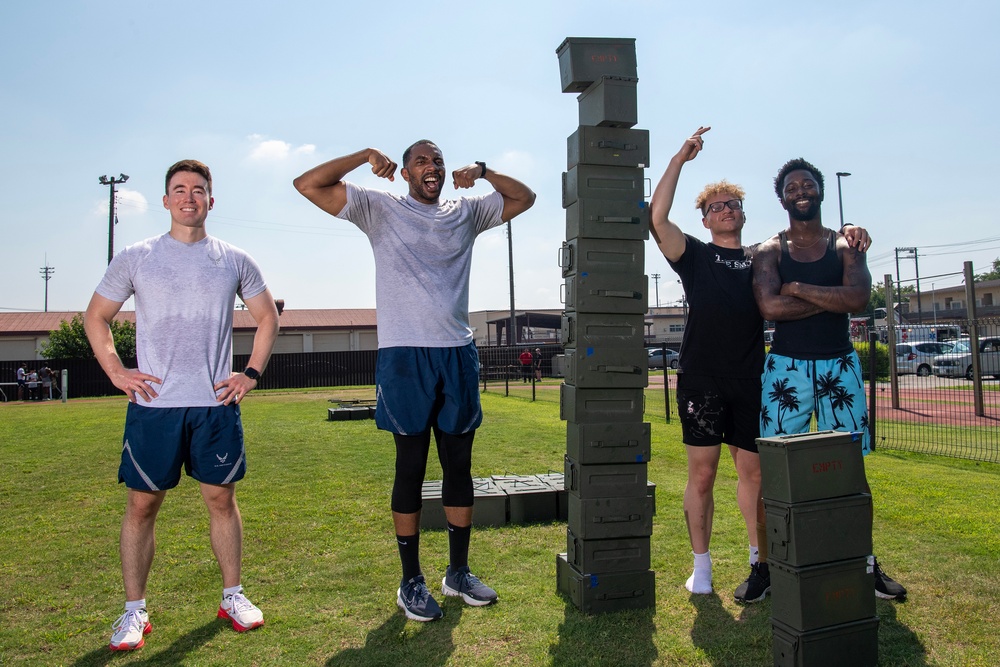 Team Yokota hosts monthly Samurai Challenge