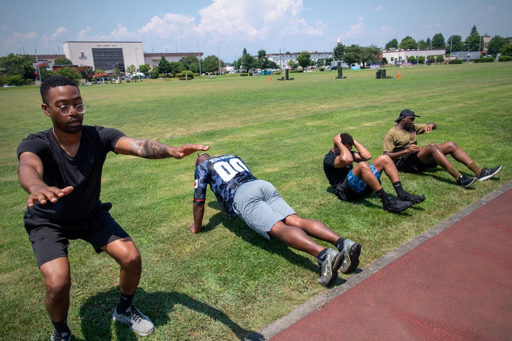 Team Yokota hosts monthly Samurai Challenge