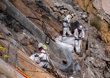 USACE supports Wildfire Debris Removal in Southern California