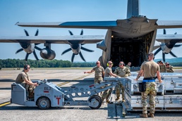 103d Provides Rapid Fighter Jet Refueling &amp; Rearming in Record Time with C-130H