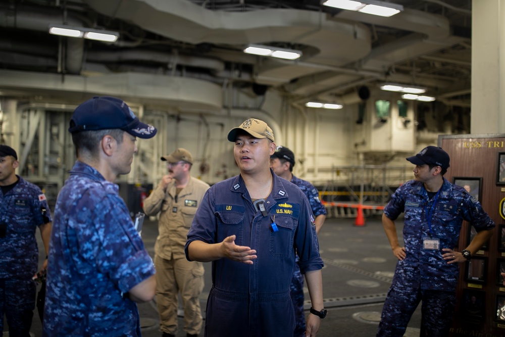 Tripoli Hosts Japanese Navy Officers