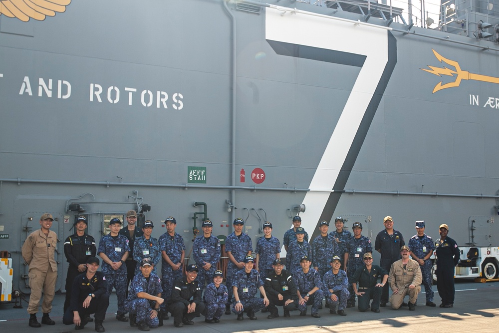 Tripoli Hosts Japanese Navy Officers