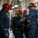 USS Tripoli Conducts A 8010 Drill