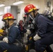 USS Tripoli Conducts A 8010 Drill