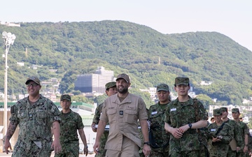 Tripoli Hosts JGSDF BEE Japanese Marines