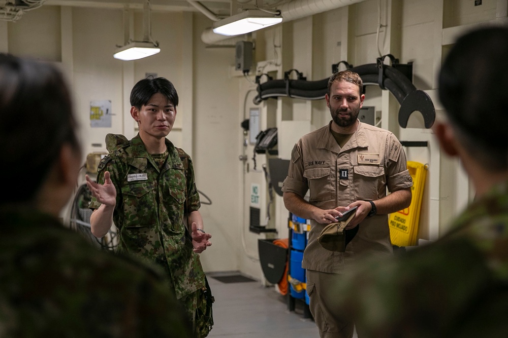 Tripoli Hosts JGSDF BEE Japanese Marines