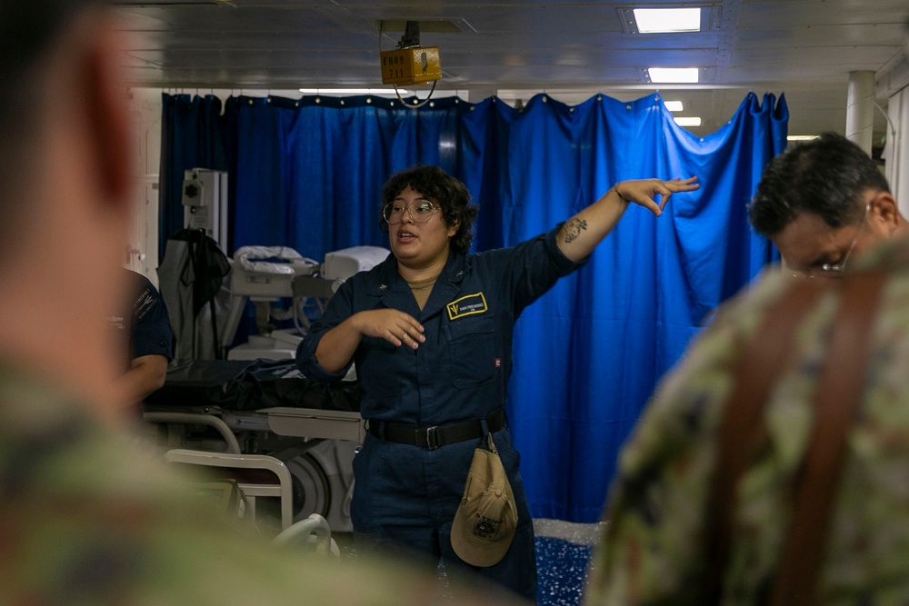 Tripoli Hosts JGSDF BEE Japanese Marines