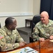New in command, 7th MSC’s top leader receives capabilities briefing from 405th AFSB