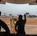 U.S. Marines conduct air drops, low-level flights