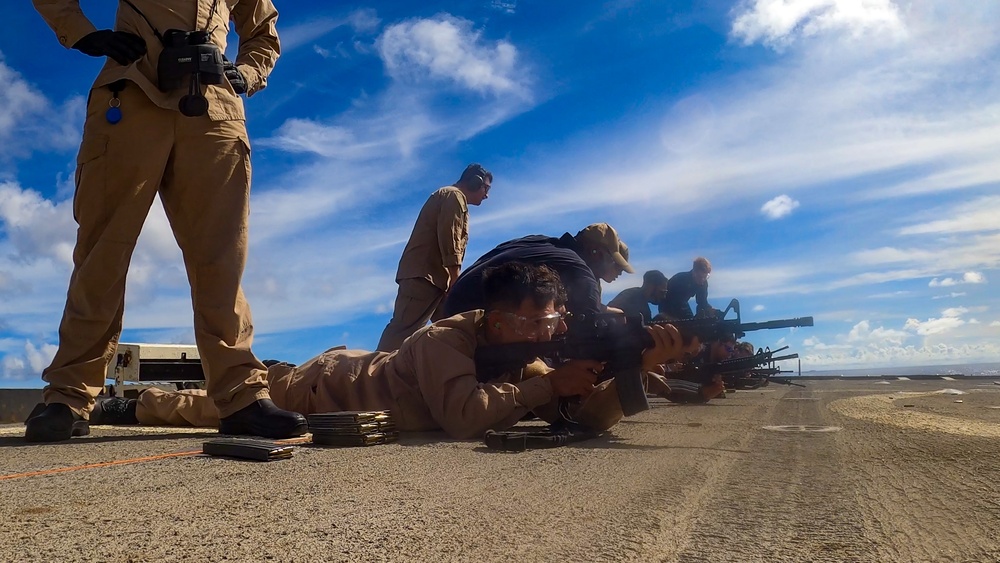 USS Princeton conducts routine operations while underway with Carrier Strike Group 1