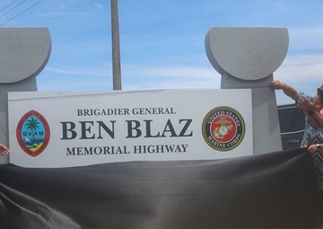 Brig. Gen. Blaz Memorial Highway Renaming Unveiled
