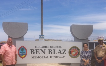 Brig. Gen. Blaz Memorial Highway Renaming Unveiled
