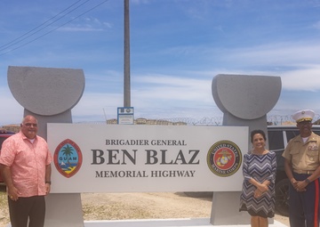 Brig. Gen. Blaz Memorial Highway Renaming Unveiled