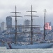 USCGC Eagle sails into San Francisco