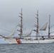 USCGC Eagle sails into San Francisco
