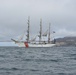 USCGC Eagle sails into San Francisco