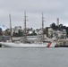 USCGC Eagle sails into San Francisco