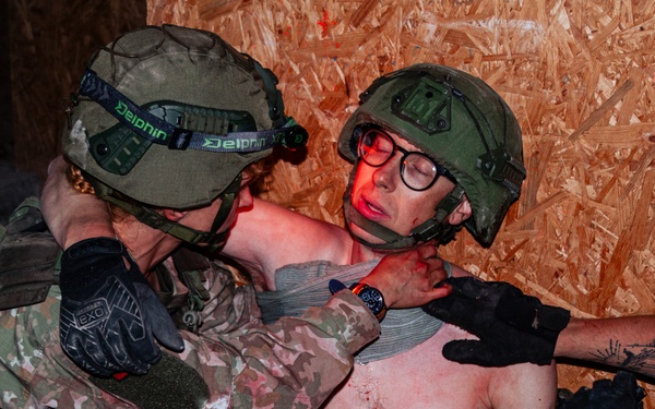 10th Special Forces Group enhance medical capabilities during a TCCC training with the Lithuanian National Guard