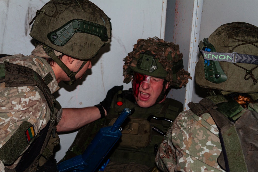 10th Special Forces Group enhance medical capabilities during a TCCC training with the Lithuanian National Guard