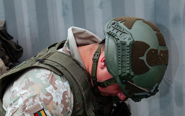 10th Special Forces Group enhance medical capabilities during a TCCC training with the Lithuanian National Guard