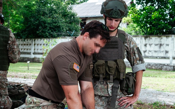 10th Special Forces Group enhance medical capabilities during a TCCC training with the Lithuanian National Guard