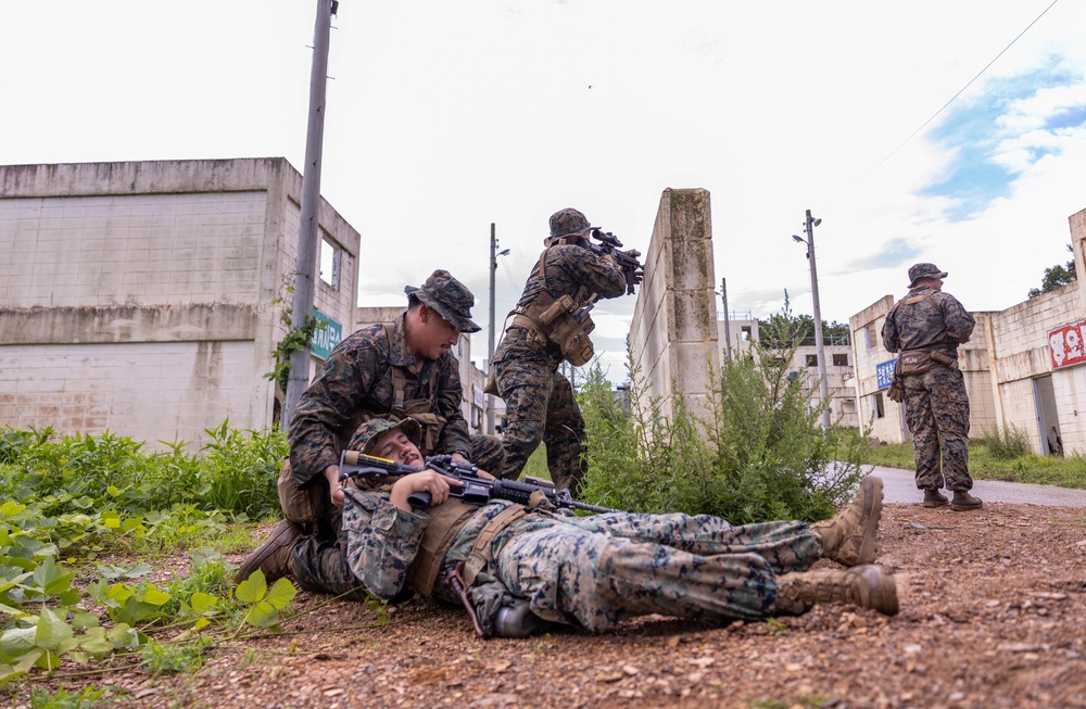 2/23 Marines exchange practices with ROK Marines and conduct MOUT Drills during KMEP 25.2