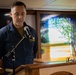 USS Gerald R. Ford (CVN 78) Chaplain Leads Religious Service