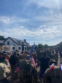 Sky Soldiers Ruck and Laugh Their Way Through 4-Day Nijmegen March [Image 1 of 13]